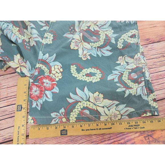 Polo Ralph Lauren 3X Big Mens Hawaiian Floral Swim Trunks Polyester - Picture 7 of 7